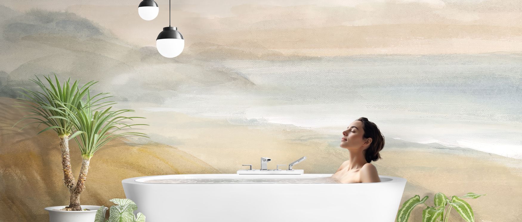 Faint sunlight shimmers through pale mist in Misty on the Headlands, illuminating slopes and distant sea with ethereal tone. The design evokes nature’s quiet power, offering stillness and clarity through layered texture. Each transition feels organic, fil