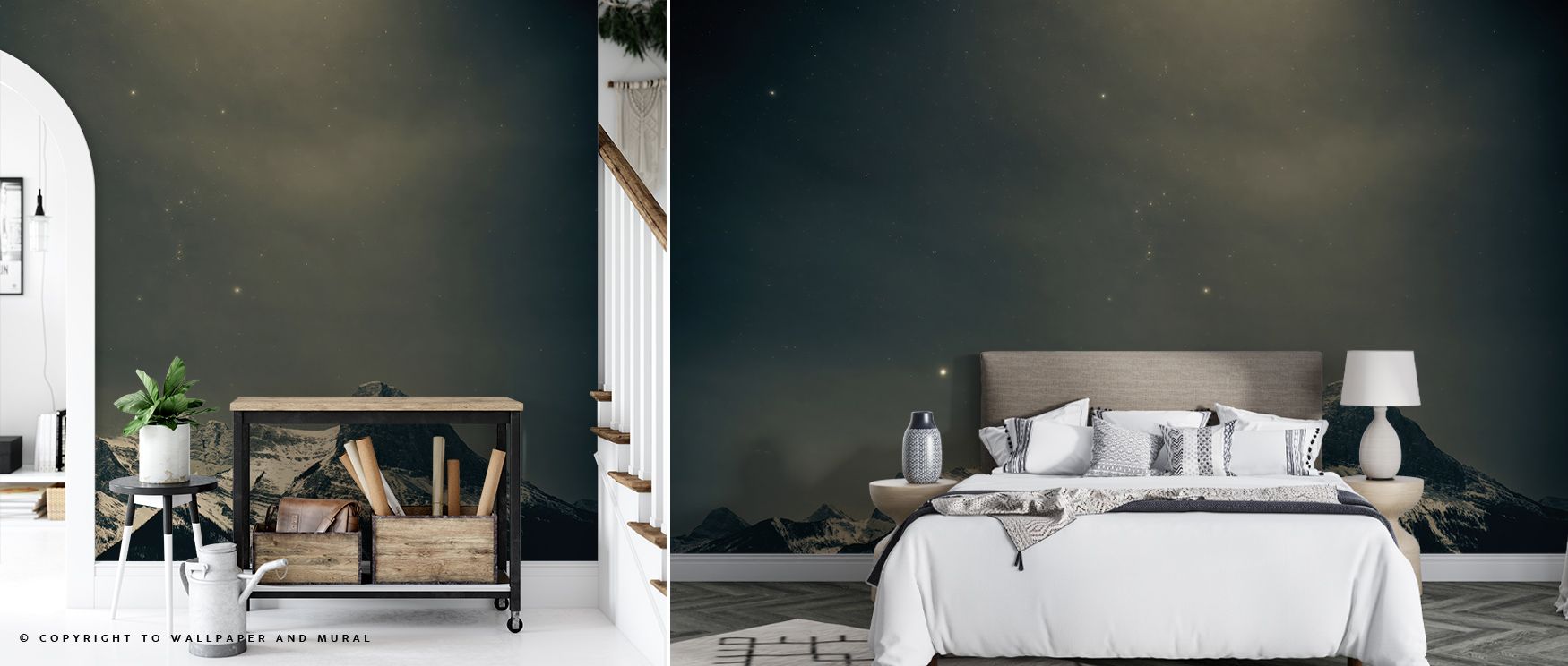 Deep cosmic tones ripple through Orion Dark Wallpaper, depicting motion and stillness together. Each star appears suspended in eternity, reflecting balance. The mural’s infinite depth enriches interiors with perspective and peace, creating atmosphere and 