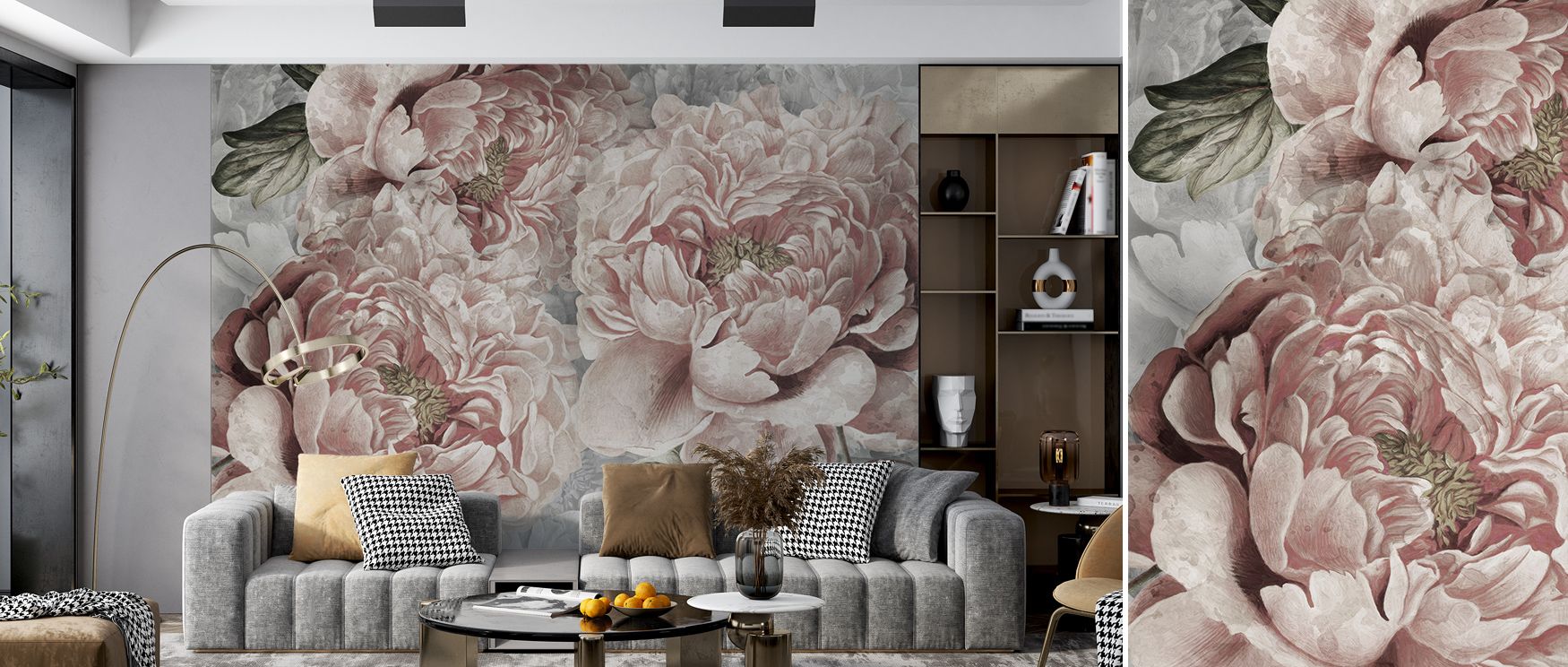 Every curve within the Pions Dream Wallpaper tells a quiet story of beauty and reflection. The flowing composition merges pastel warmth with poetic depth, creating an elegant floral scene that embodies peace and everlasting charm.