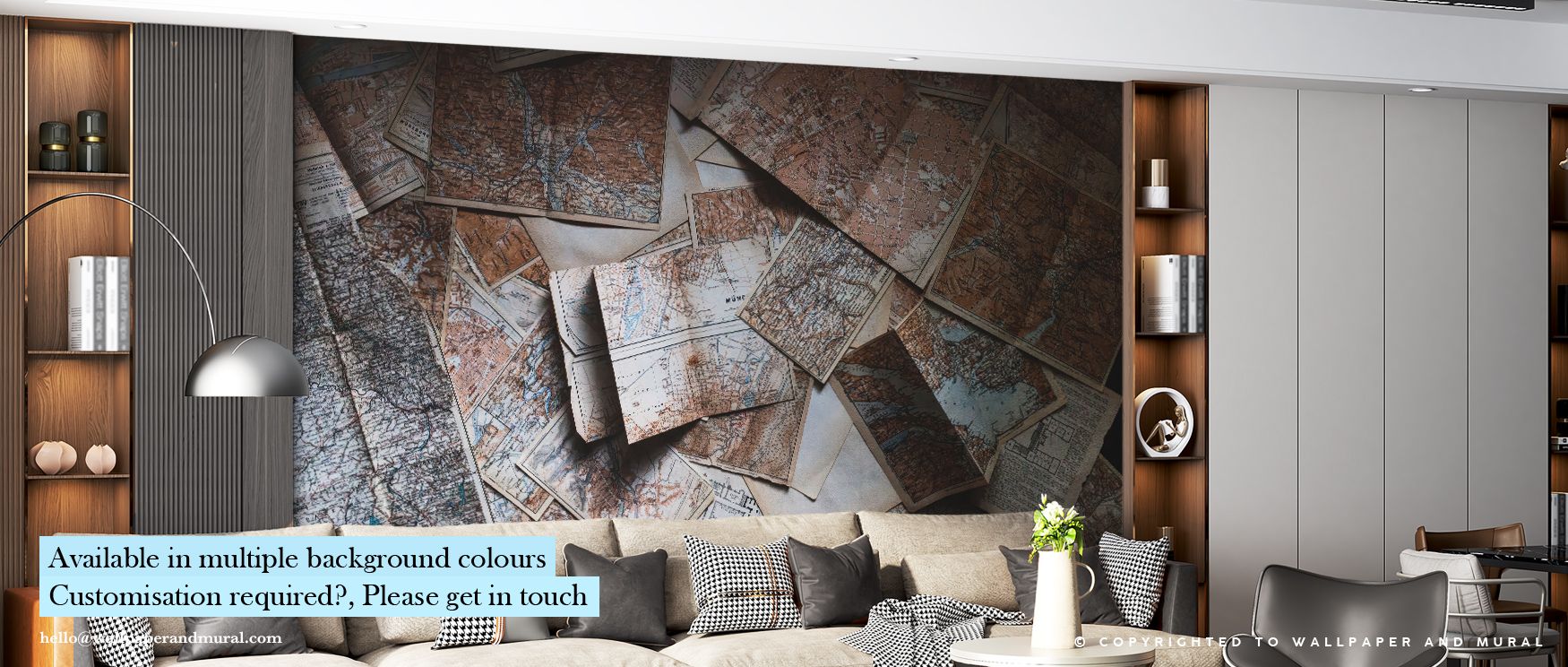 Gentle layers of silver and graphite move across Planning Wallpaper, capturing calm motion. Each line adds focus and order, enriching walls with structure. The mural embodies proportion and stillness, bringing design serenity and modern composure naturall