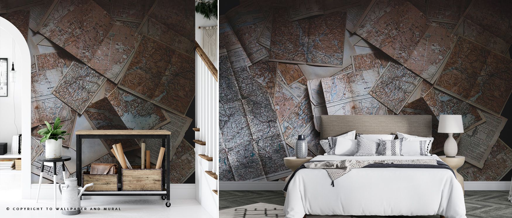 Soft reflections glide through Planning Wallpaper, portraying strength and precision. Each line feels intentional, adding focus. The mural enhances interiors with calm beauty, turning walls into serene expressions of structure and tone harmony. 