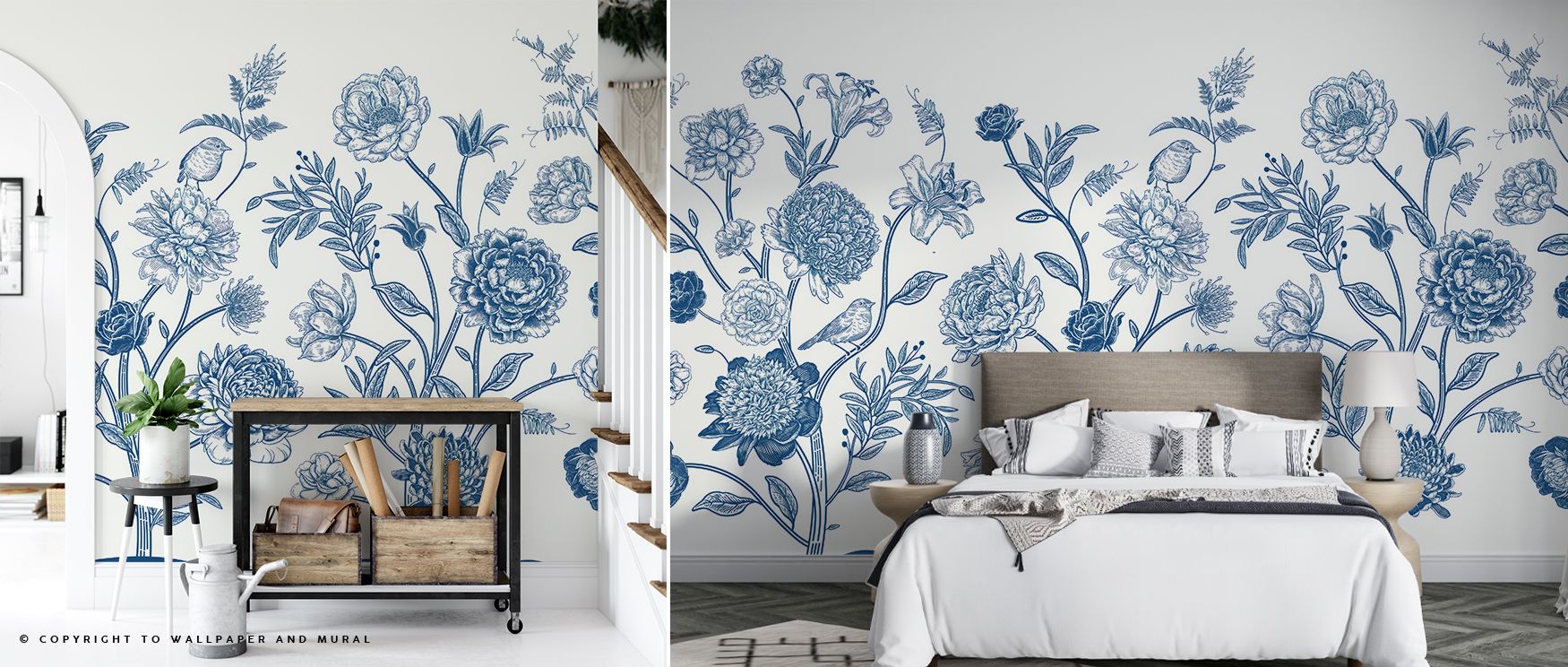 Ivory blossoms and warm rose tones bloom across Proud Victorian Flowers Wallpaper, forming rhythm and depth. Each detail carries composure and warmth, creating poetic proportion. The mural turns walls into serene reflections of timeless botanical design a