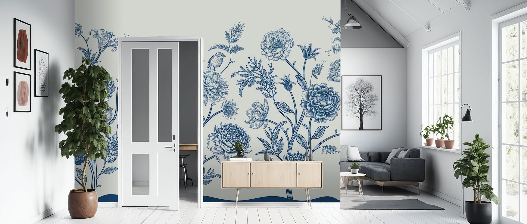 Warm pastel petals and antique stems entwine through Proud Victorian Flowers Wallpaper, creating texture and light. Each curve adds rhythm and calm, filling interiors with balance and historical grace through delicate tone unity and artistry. 