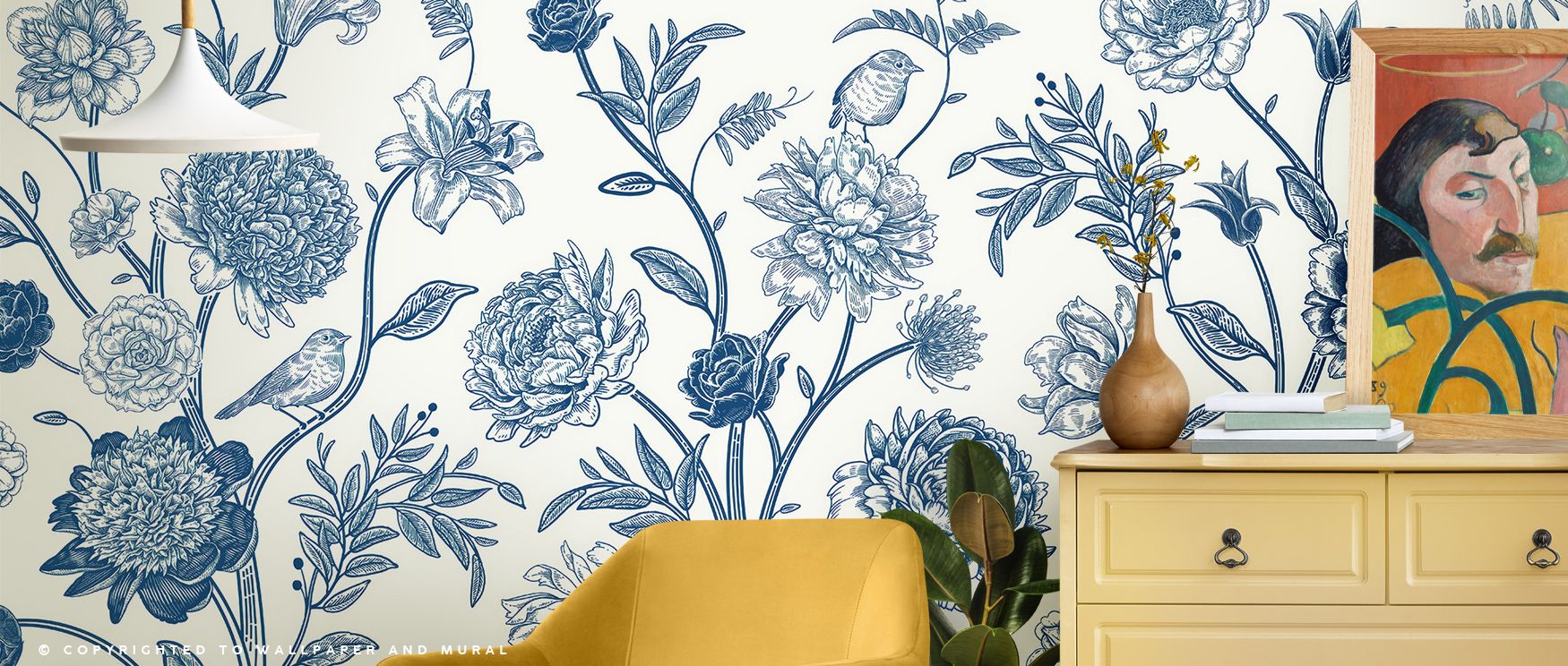 Soft garden tones of cream and coral ripple through Proud Victorian Flowers Wallpaper, radiating tenderness and composure. Each bloom reflects calm movement, enhancing interiors with vintage depth and balanced floral harmony through refined rhythm. 