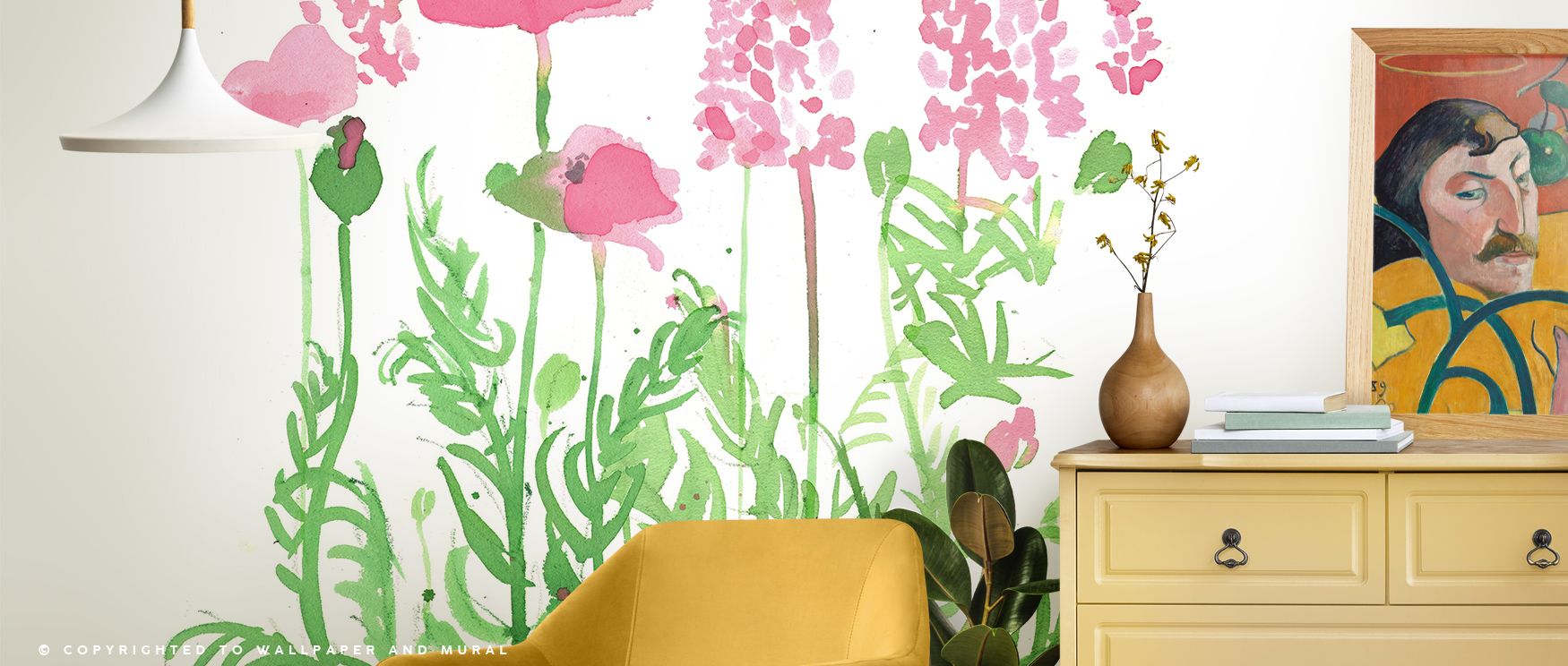 With quiet sophistication, Ranunculus Wallpaper transforms walls into blooming canvases. The floral arrangement’s depth and movement bring character, grace, and balance to interiors that favor natural artistry. 