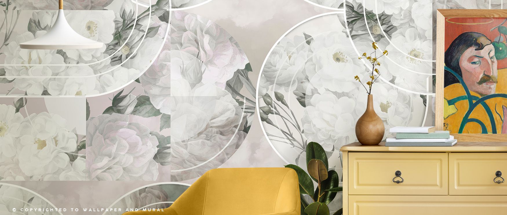 Retro Roses Wallpaper bathes your space in tones of quiet grace, combining faded beauty with serene rhythm. Each rose symbolizes lasting affection, enriching interiors with elegance that feels both timeless and personal. 