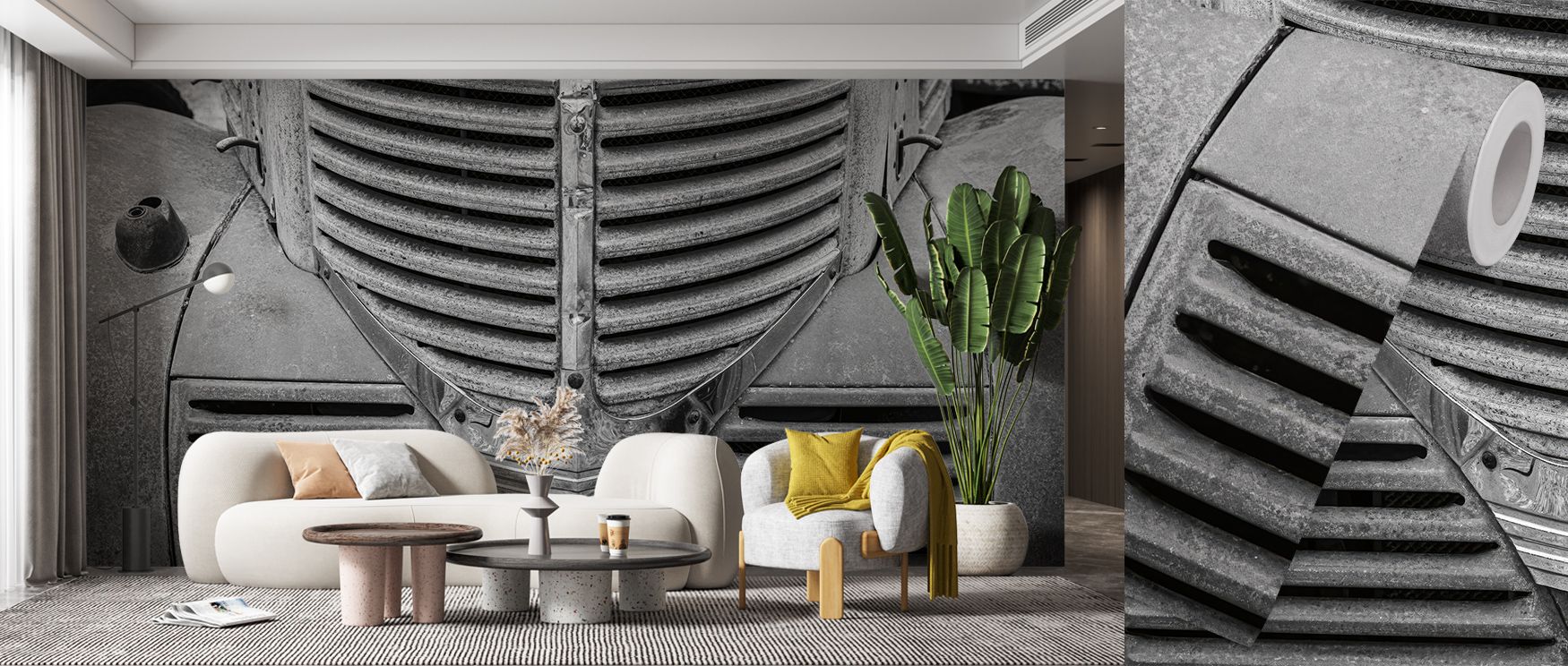 Patina blooms within Rusted Glory I Wallpaper, merging texture and hue into luminous continuity. The design balances nostalgia and progress, shaping interiors that embrace the craftsmanship of time and nature’s artistry. 