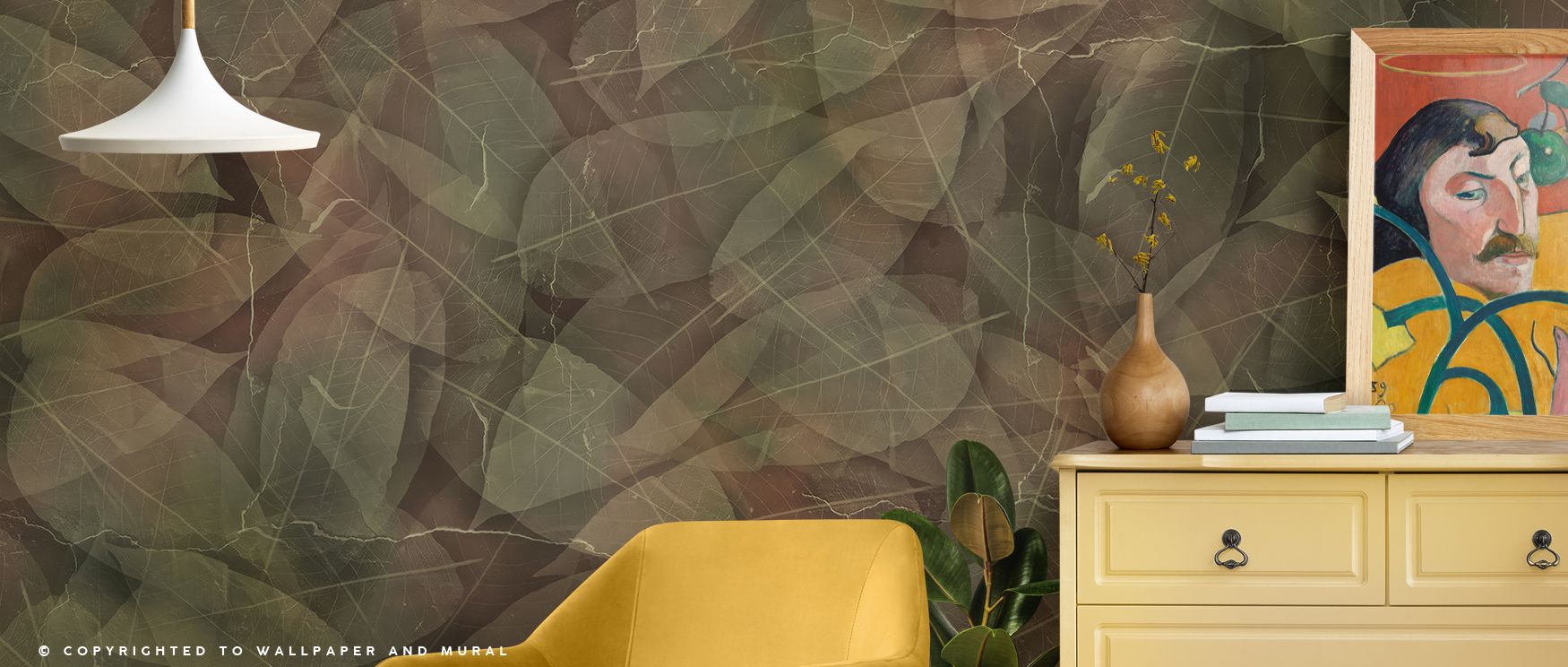 Dim tones awaken beauty within Dark Floral in Green Accent Wallpaper, producing tactile depth that evokes sophistication and grace. Its harmony enhances walls with emotional luxury and enduring balance. 