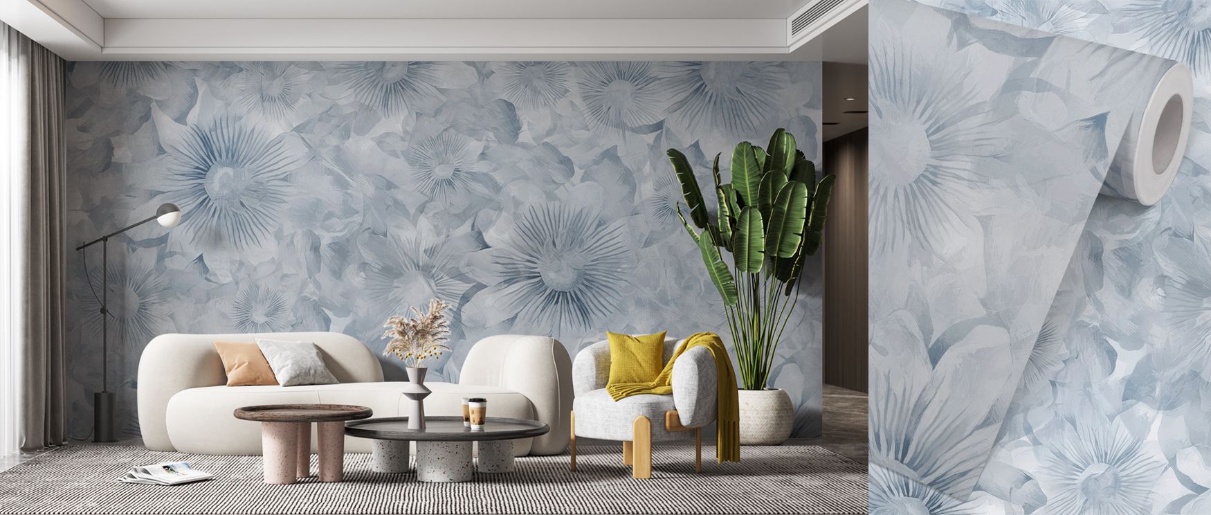 Layers of lavender and blush drift through Lilac Flower Crowd Wallpaper, embodying floral abundance and tender composure. Its gentle rhythm evokes spring’s joy while lending interiors soothing natural refinement. 