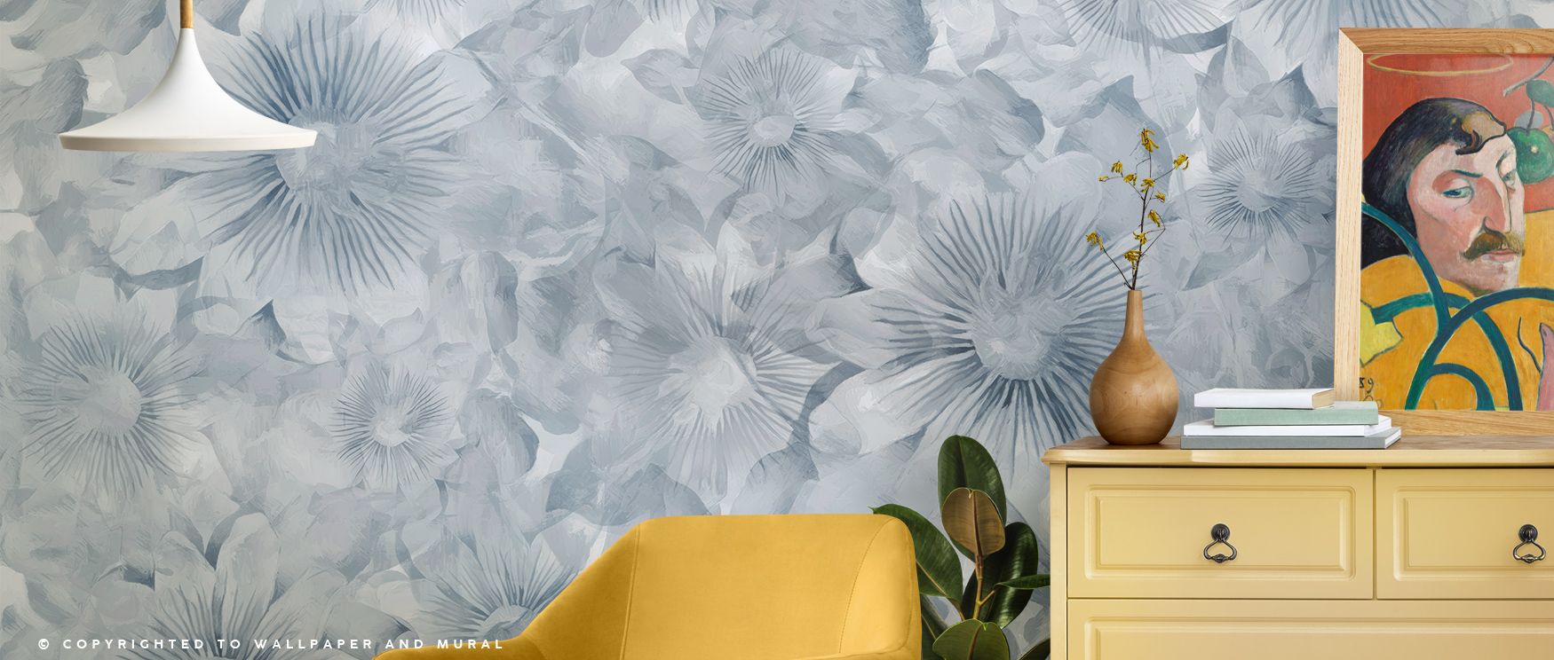 Radiant tones illuminate Lilac Flower Crowd Wallpaper, weaving beauty and restraint. Its delicate composition captures emotional gentleness that enriches interiors with living artistry. 