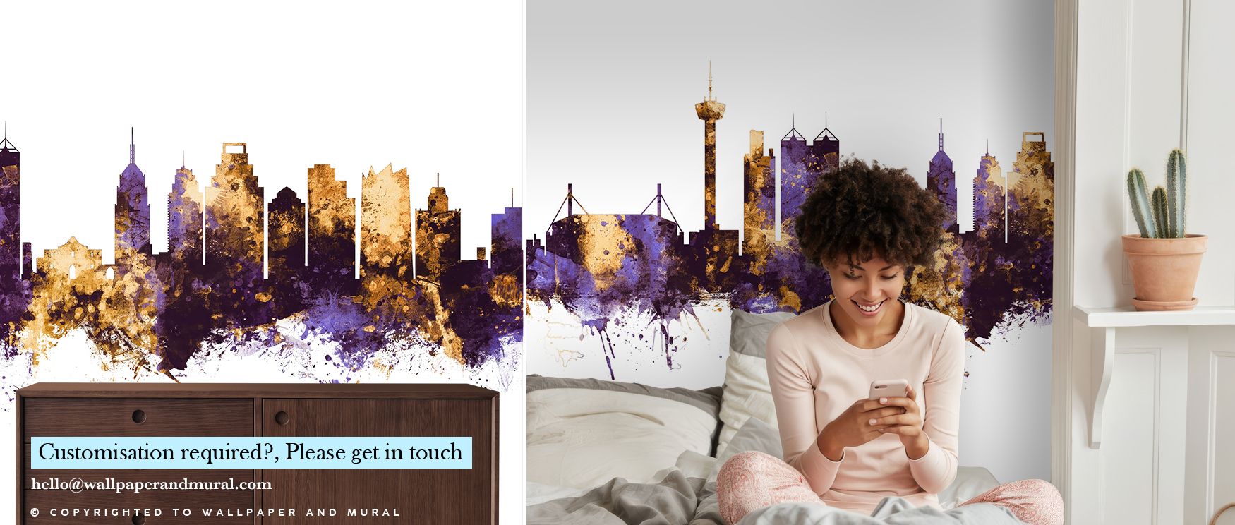 Architectural poetry comes alive in San Antonio Texas Skyline Purple & Gold, where form and tone entwine in gentle rhythm. Purple undertones evoke quiet strength, while light gold creates a halo of motion. Together, they build emotional architecture that 