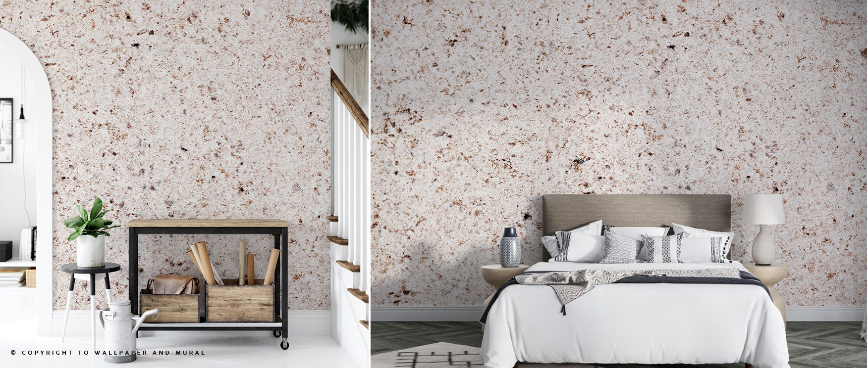 Sandstone wallpaper evokes the artistry of carved stone in delicate tonal waves. Each shift between hues carries energy and softness, creating visual poetry in earth’s language. The design brings balance and comfort to modern interiors that value warmth, 