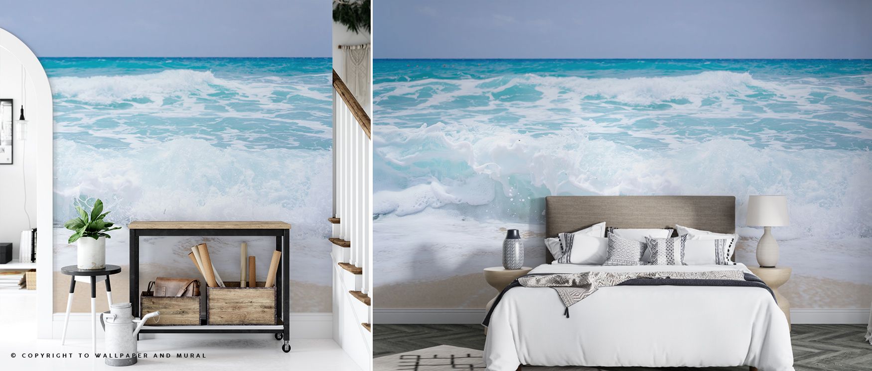 Gentle layers of sand-toned texture give Sandy Shore wallpaper timeless rhythm. Every subtle variation captures light with fluid serenity, bringing openness and airiness to spaces. Designed for coastal-inspired interiors, it embodies peace through design 