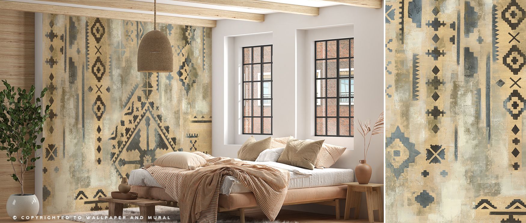 Nordic harmony flows through Scandinavian Mood I, blending quiet elegance with visual balance. Each tone feels intentional, carrying warmth within stillness. This wallpaper embodies minimalist poetry, perfect for interiors that seek composure, intimacy, a