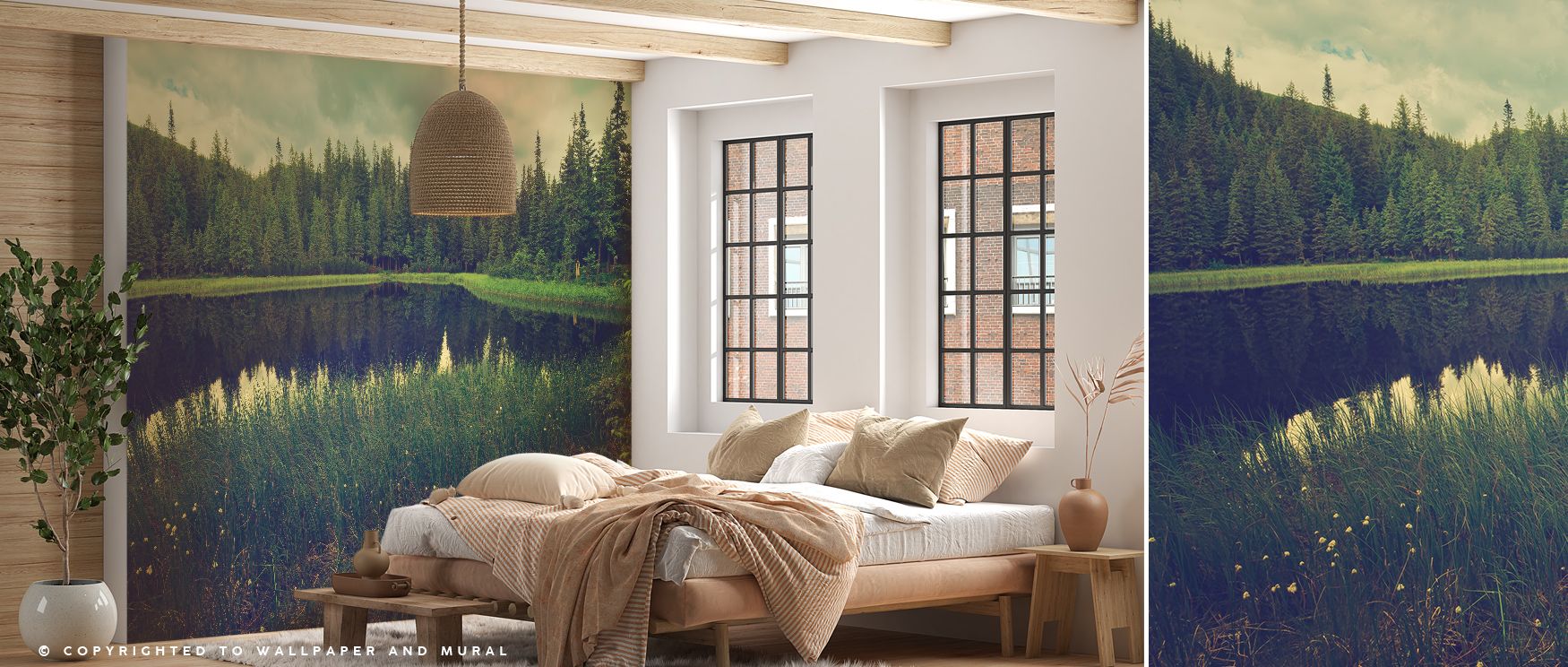 Refined stillness defines Secret Lake Wallpaper, where soft gradients trace morning mist. Gentle textures and balanced tones create an immersive landscape that feels alive yet meditative. Each subtle hue mirrors nature’s perfection, adding sophistication 