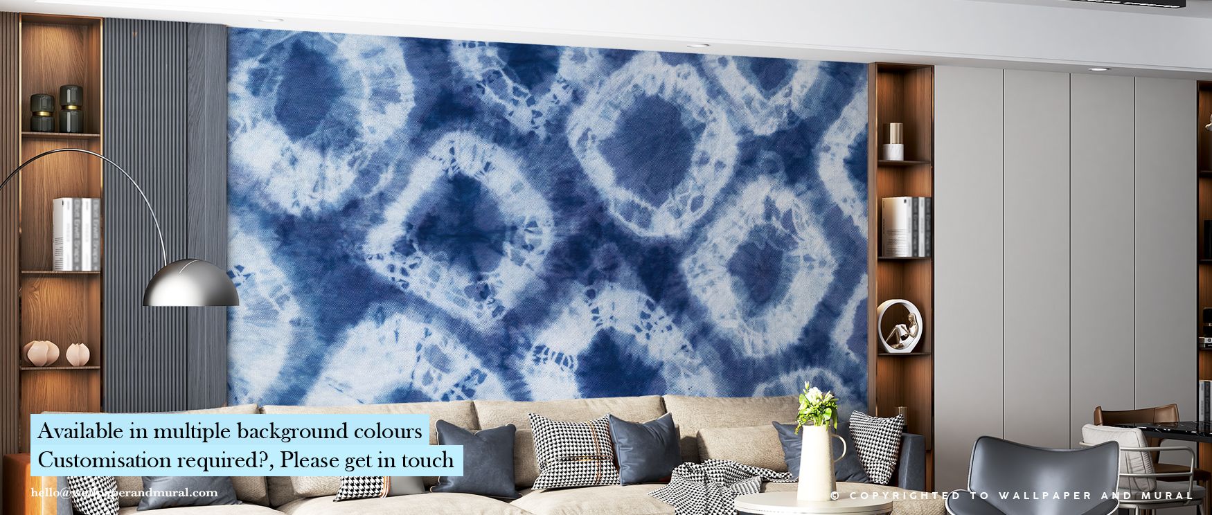 Shiboriscape Cells Wallpaper merges organic geometry with fluid abstraction. Gentle tonal transitions flow through intricate layers, producing a sense of visual continuity and peaceful sophistication within modern interiors seeking mindful design.