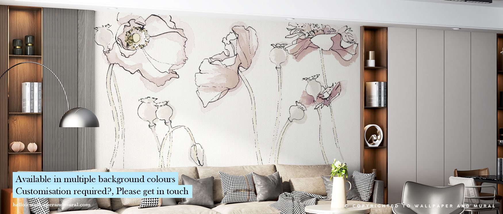 The Somniferums Neutral Wallpaper creates an ambiance of understated charm, where pale florals drift like quiet memories across warm beige hues. Its flowing design enhances interiors with subtle depth and tranquility, invoking softness and continuity. Thi