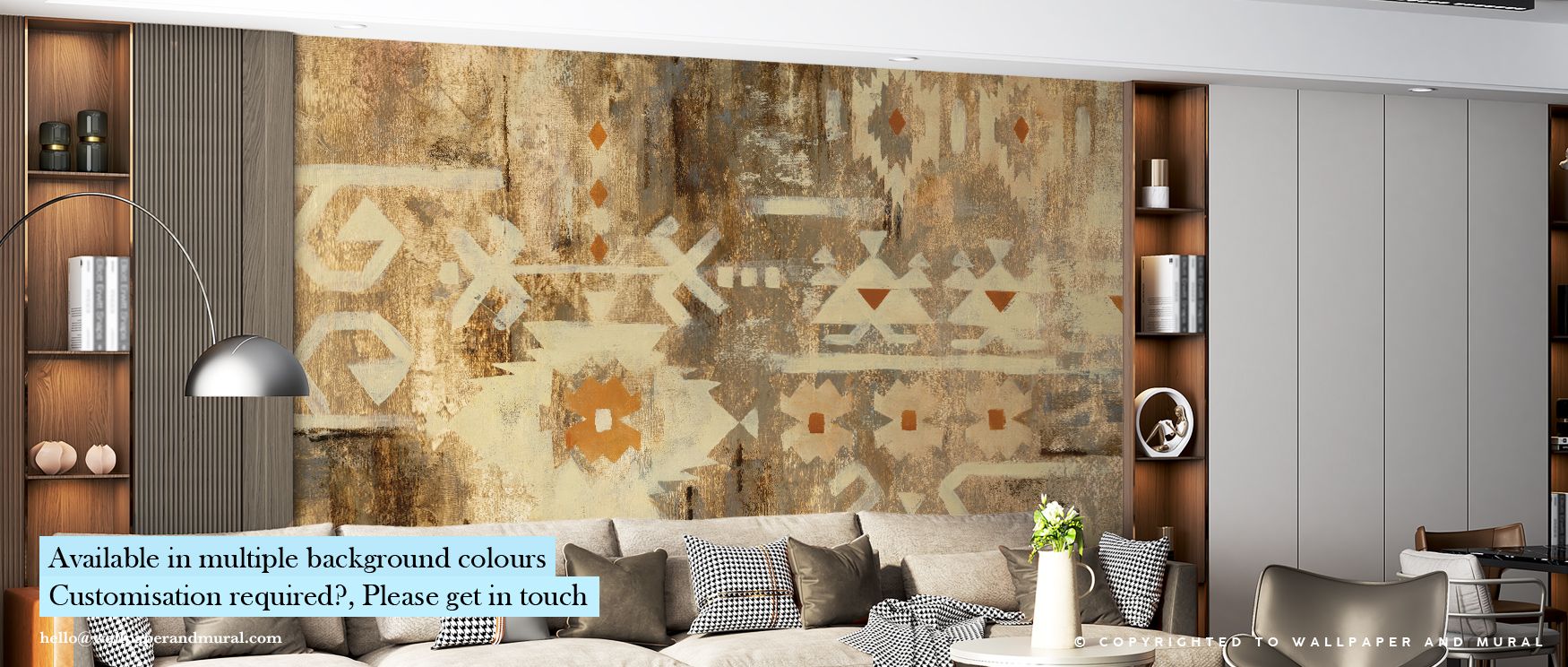 Walls come alive with Southwest Design III Wallpaper, where earthy colors and detailed patterns evoke cultural storytelling. Geometric forms and textured designs create movement and rhythm across spaces. Light and shadow interplay enhances dimensionality,