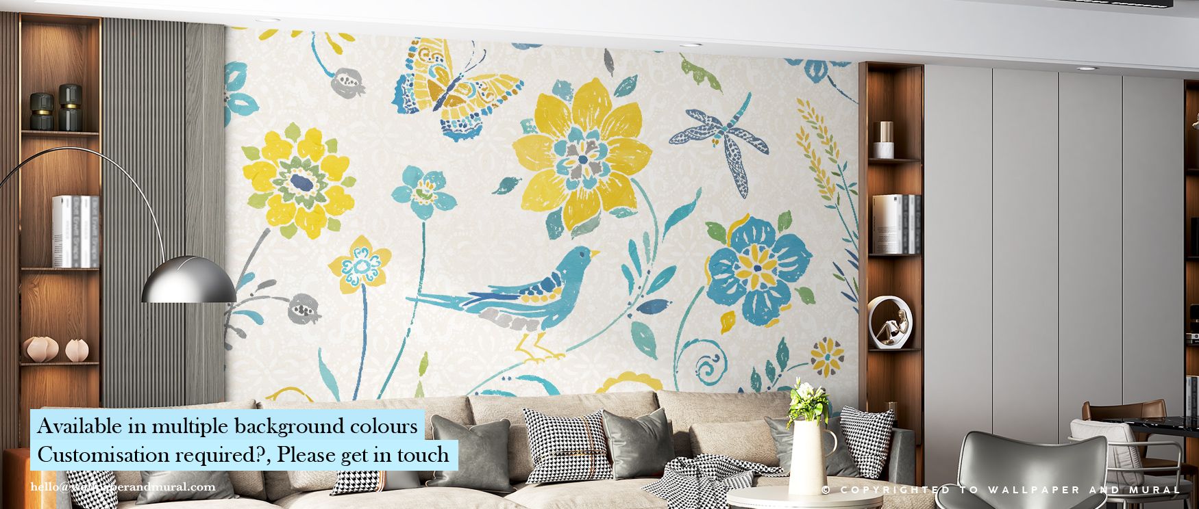 Spanish Impressions I Wallpaper integrates traditional Spanish aesthetics with modern design sensibilities. Detailed patterns, rhythmic shapes, and warm color palettes create vibrant yet elegant interiors. Perfect for living rooms. Walls become immersive 
