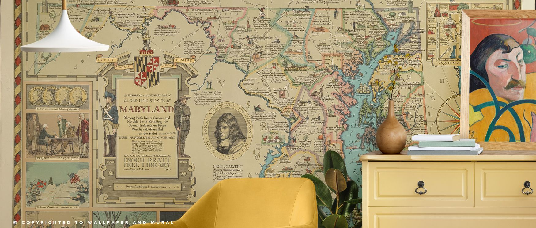 Artful geography defines State of Maryland Wallpaper. Layered details capture historic contours and modern motion through muted gradients. Perfect for living rooms. Design blends calm and connection, enriching interiors with delicate cultural nuance.