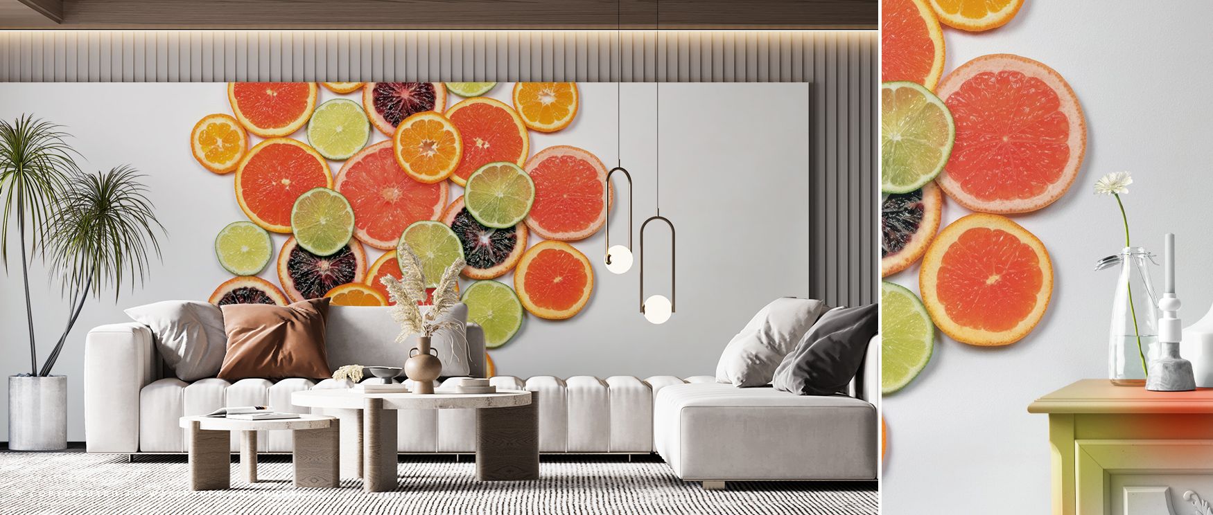 Sun-kissed tones ripple through Sunny Citrus III Wallpaper, blending artistry and freshness. Each pattern captures zest and charm, turning spaces into vibrant expressions of happiness and grace. 