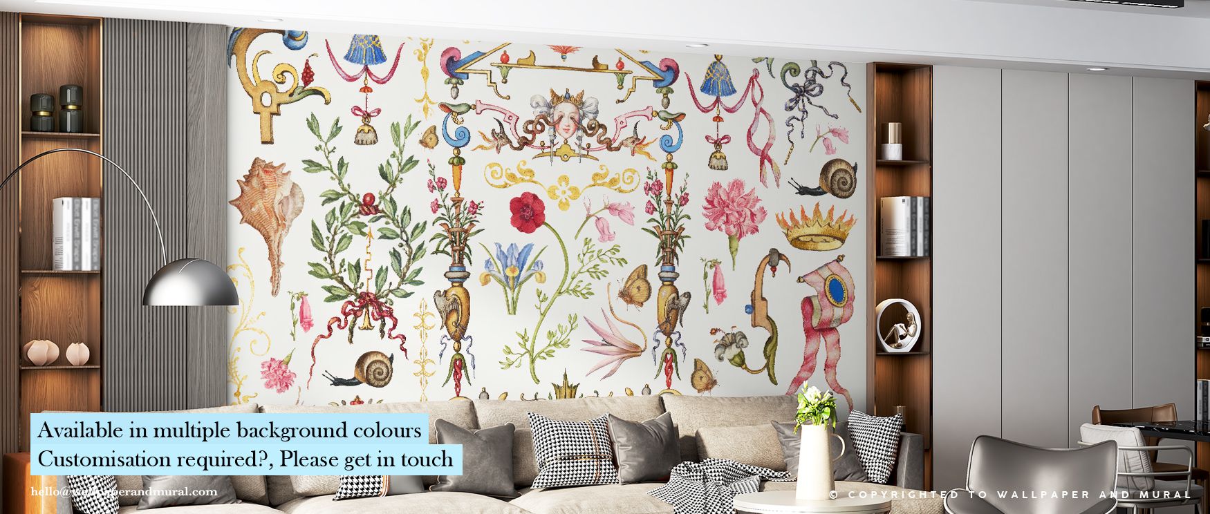 Within The Victorian, golden outlines shimmer softly against muted backgrounds. Each shape feels hand-carved in tone and shadow, infusing interiors with elegant proportion and tactile richness that inspire tranquility and grandeur alike. 