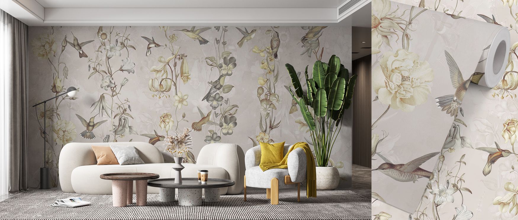 The design of Time to Eat Fresh unites the playfulness of food with elegance of art. Every curve of color and shadow expresses vitality, enriching interiors with sensory comfort and visual zest drawn from nature’s palette. 