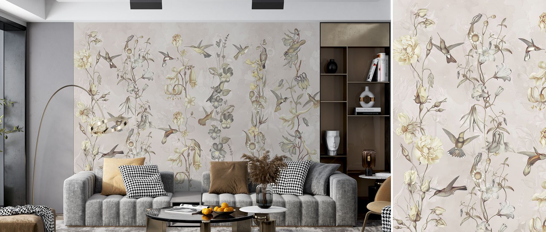 Through Time to Eat Fresh, color blossoms into emotion. The design’s vibrancy enhances interiors with visual appetite and aesthetic warmth, creating cheerful environments rooted in artful modern abundance.