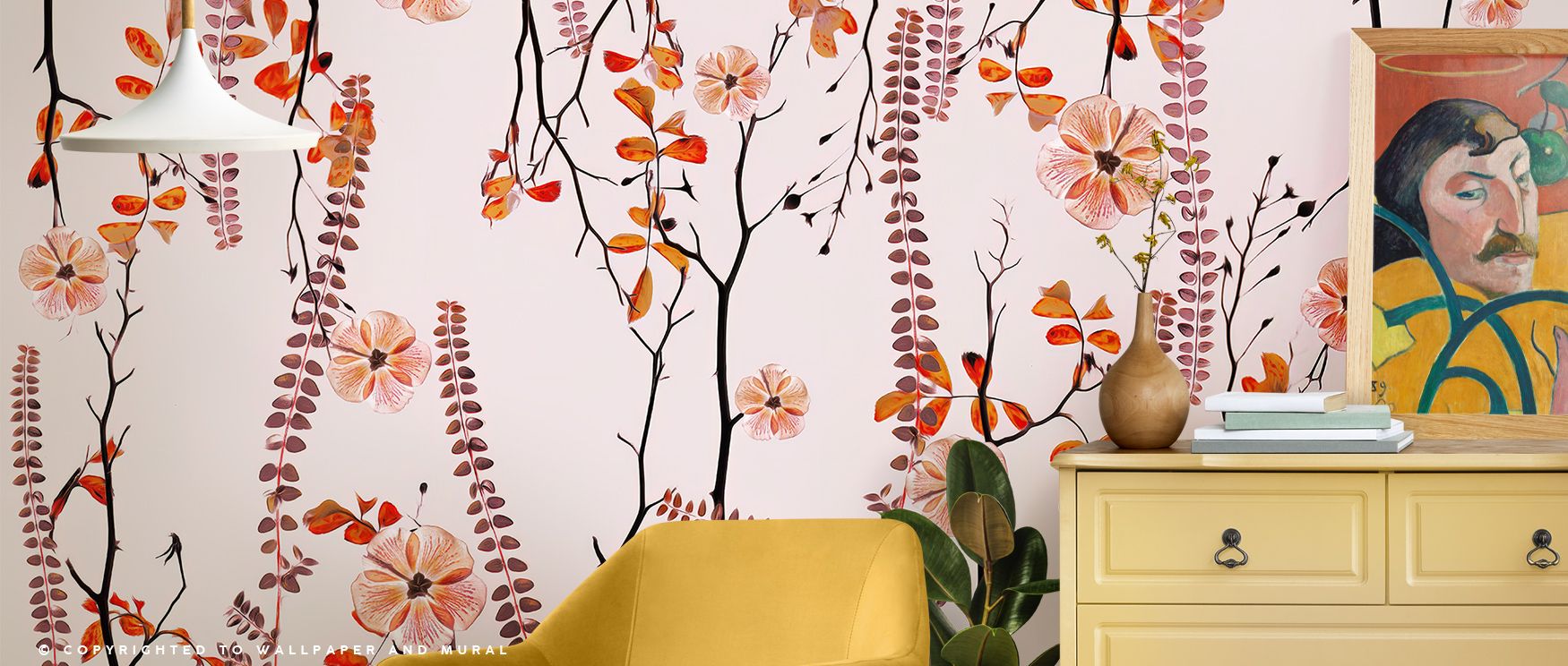 Tiny Garden radiates stillness and grace through its pastel bloom. Each element balances space and tone, enhancing interiors with poetic delicacy and soothing freshness that create peace and timeless connection to nature. 