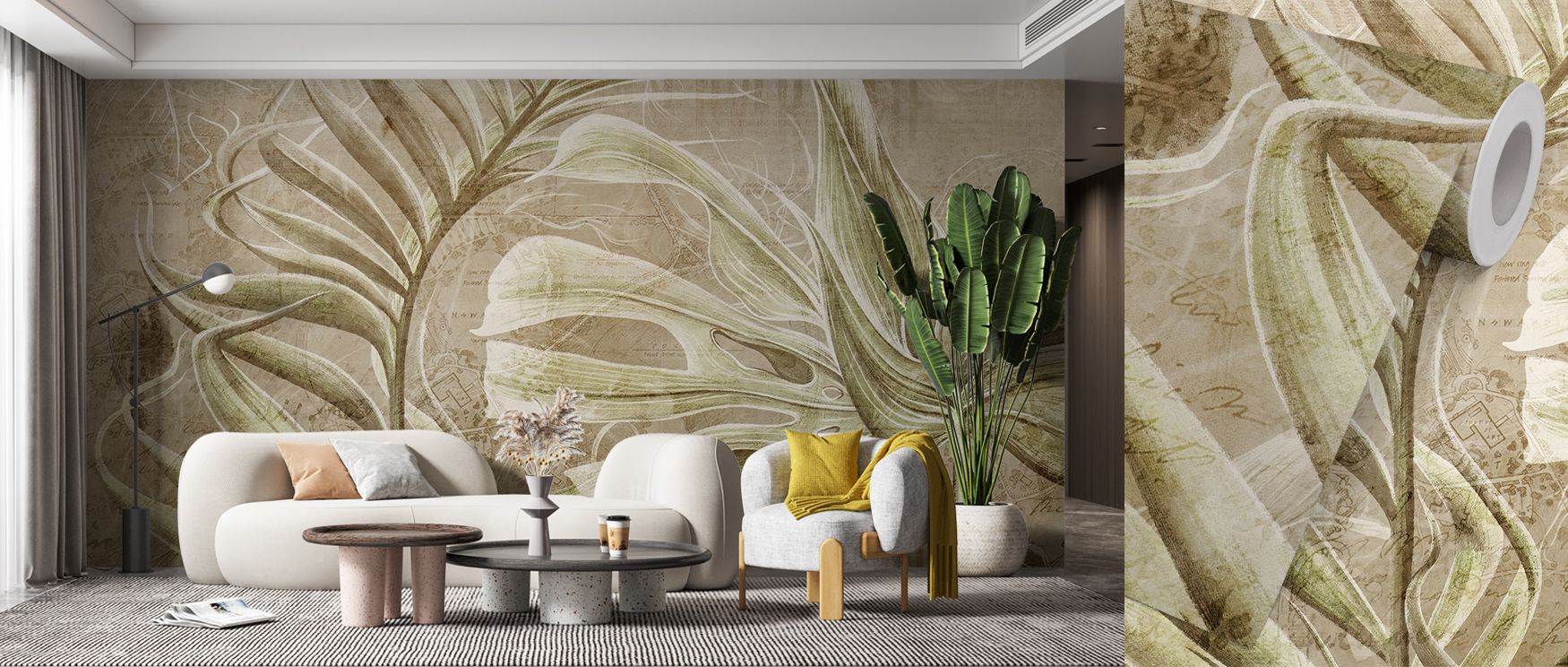 Elegantly composed, Underwater Collages Wallpaper transforms living spaces into underwater vistas filled with motion and clarity. Its rhythmic color blending enhances openness, bringing balance between calm sophistication and visual energy inspired by oce