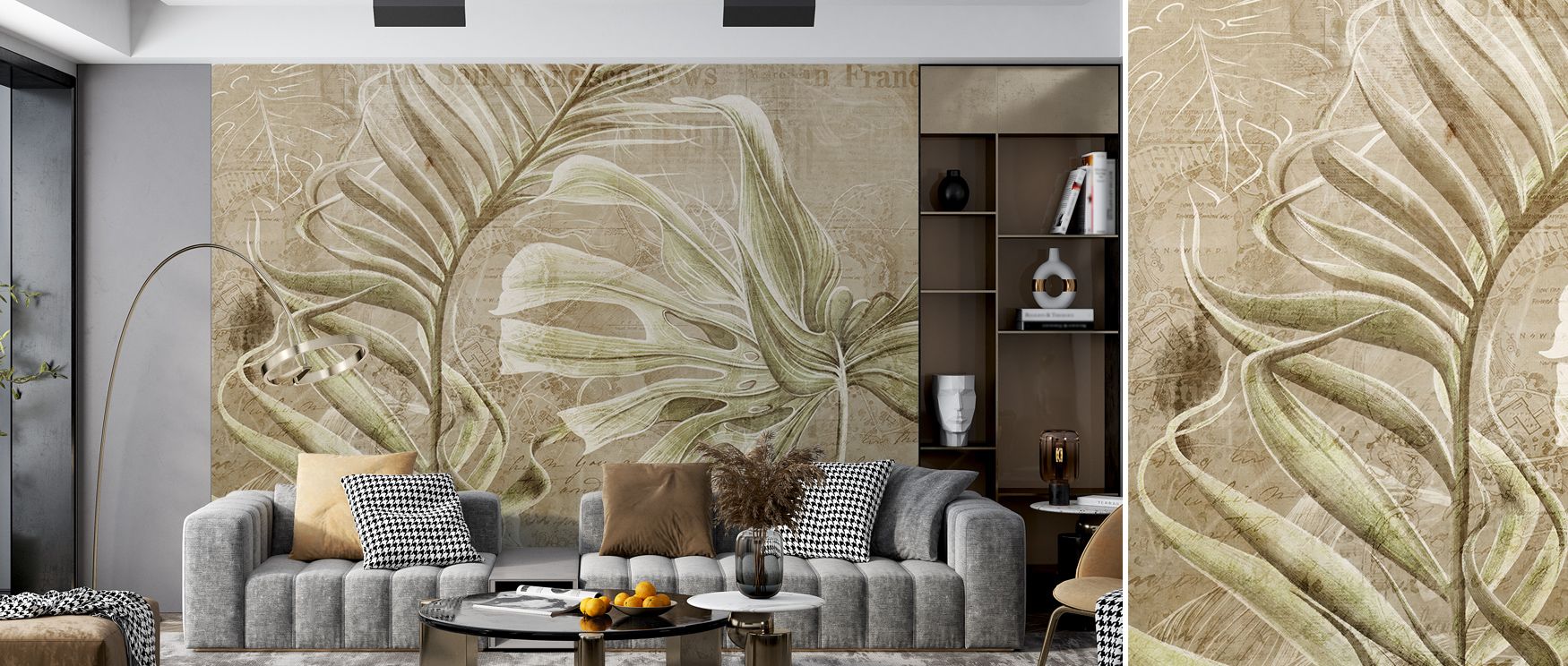 Glistening tones and organic curves make Underwater Collages Wallpaper a celebration of ocean beauty. The design’s rhythm mimics light rippling across coral surfaces, creating visual serenity. Each color passage feels fluid and alive, turning walls into g