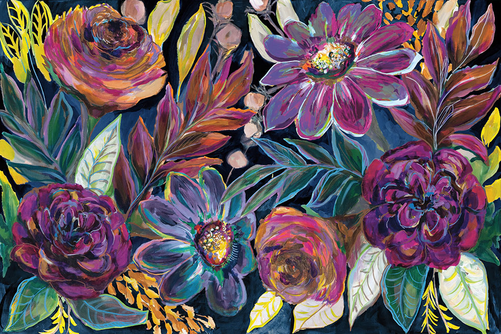 Purple Perplexed Wallpaper – Artistic and Modern Decor Walls Forever